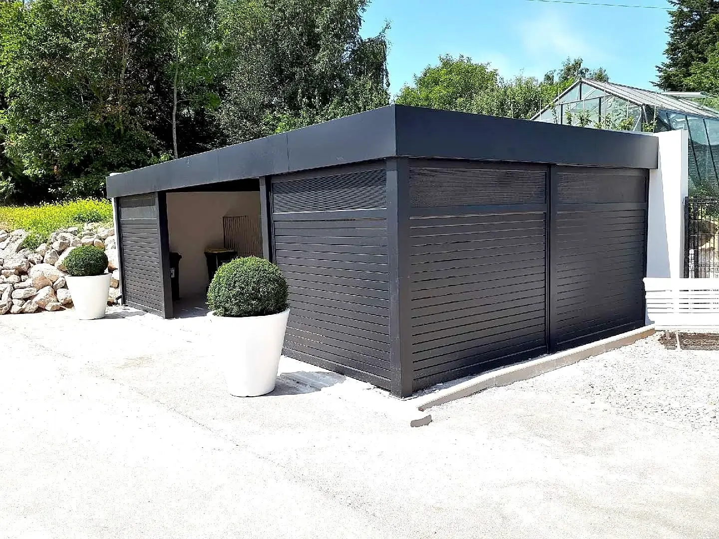 Le carport, nouvelle pièce à vivre ?